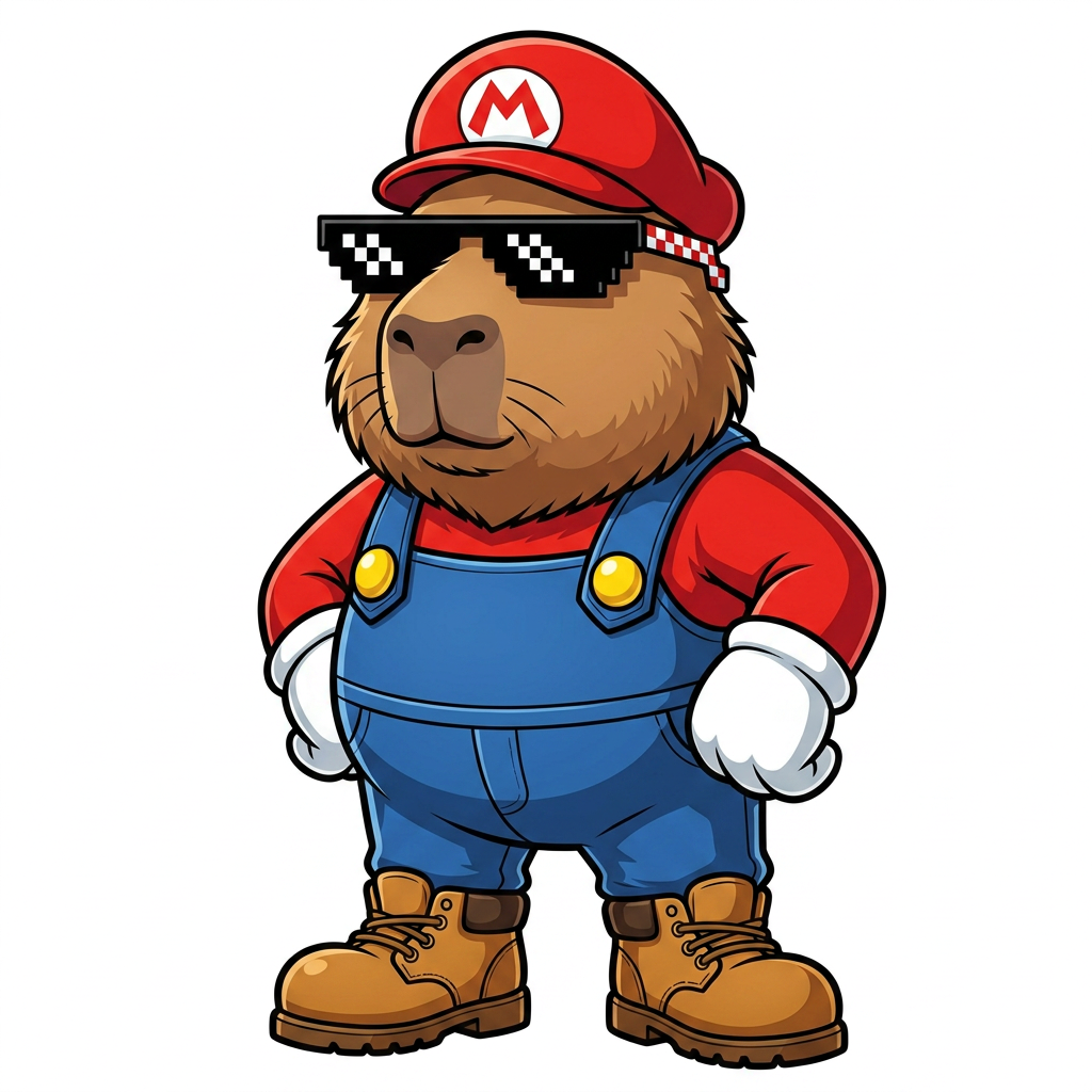 $CAPY mascot — PLUMBER CAPY